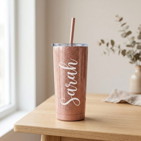 Glitter Name Tumbler